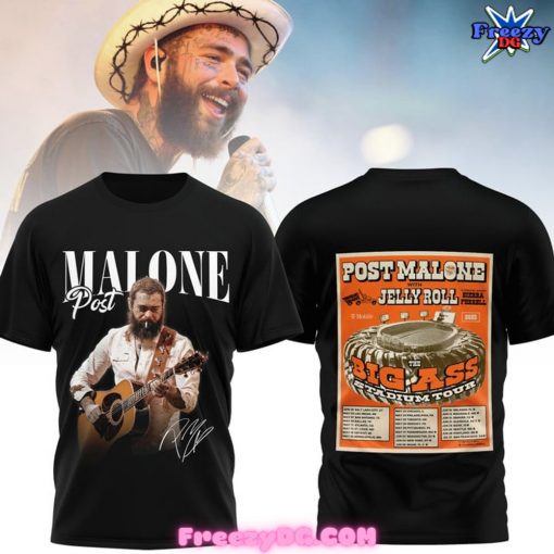 Post Malone Big Ass Stadium Tour 2024 T-Shirt