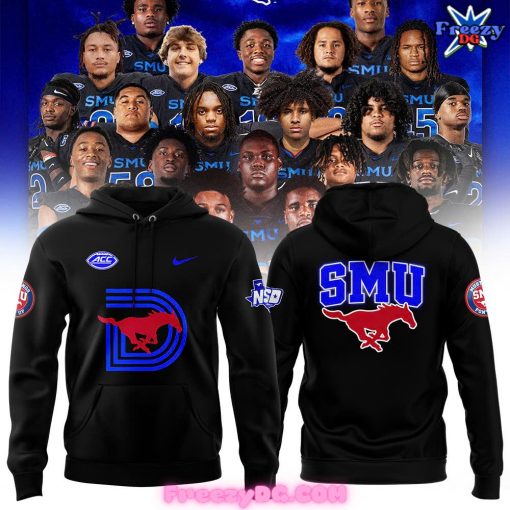 SMU Mustangs Football Dark Mode Edition Hoodie