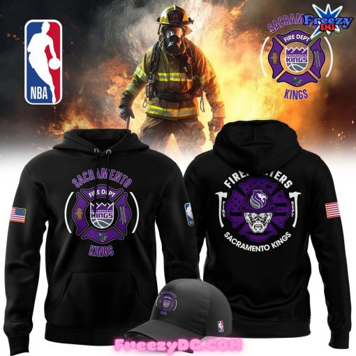 Sacramento Kings Firefighter Appreciation Night Hoodie