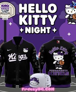 Sacramento Kings x Hello Kitty Night Bomber Jacket