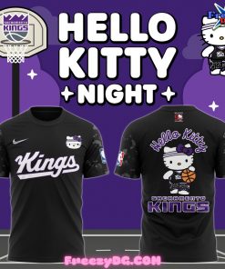 Sacramento Kings x Hello Kitty Night T-Shirt