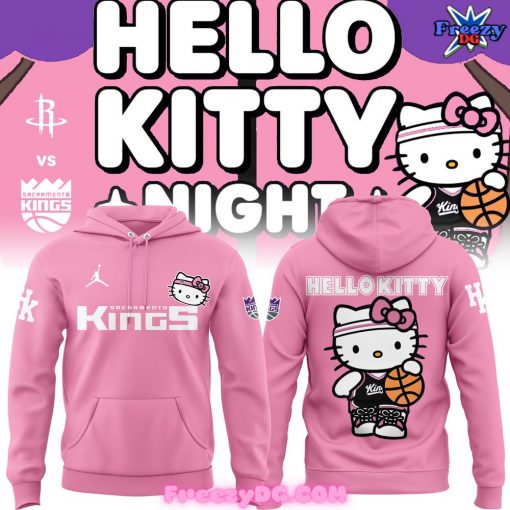 Sacramento Kings x Hello Kitty Pink Hoodie