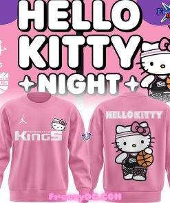 Sacramento Kings x Hello Kitty Pink Sweatshirt