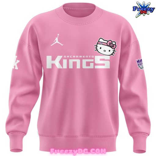 Sacramento Kings x Hello Kitty Pink Sweatshirt