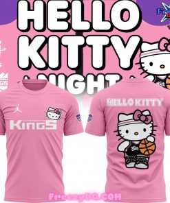 Sacramento Kings x Hello Kitty Pink T-Shirt