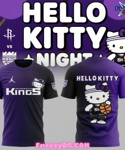 Sacramento Kings x Hello Kitty Special T-Shirt