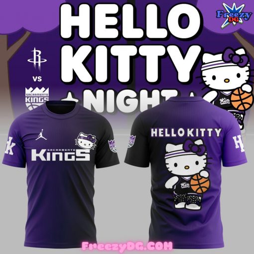 Sacramento Kings x Hello Kitty Special T-Shirt