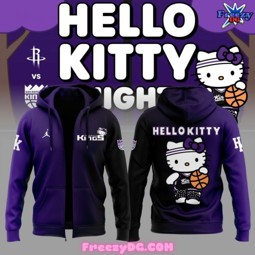 Sacramento Kings x Hello Kitty Special Zip Hoodie