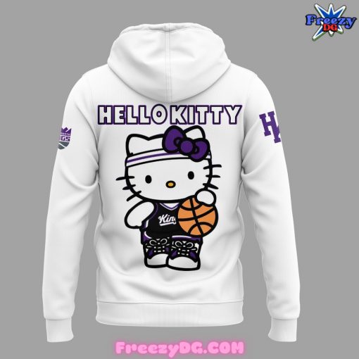 Sacramento Kings x Hello Kitty White Hoodie