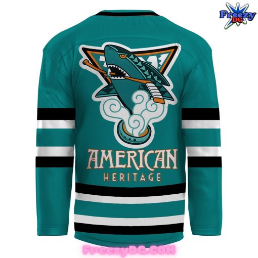 San Jose Sharks American Heritage Limited Hockey Jersey