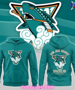 San Jose Sharks American Heritage Limited Hoodie