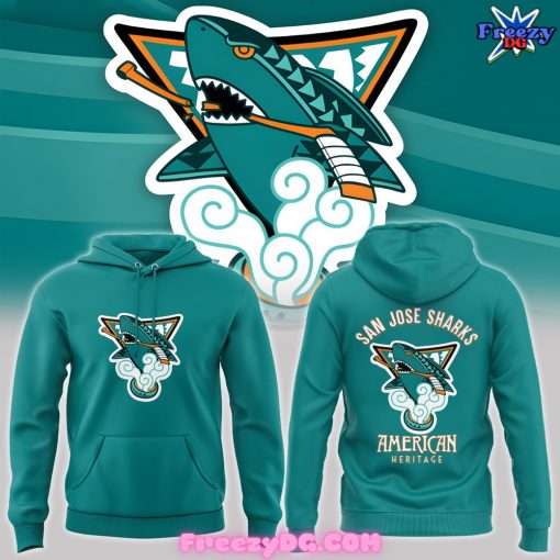 San Jose Sharks American Heritage Limited Hoodie