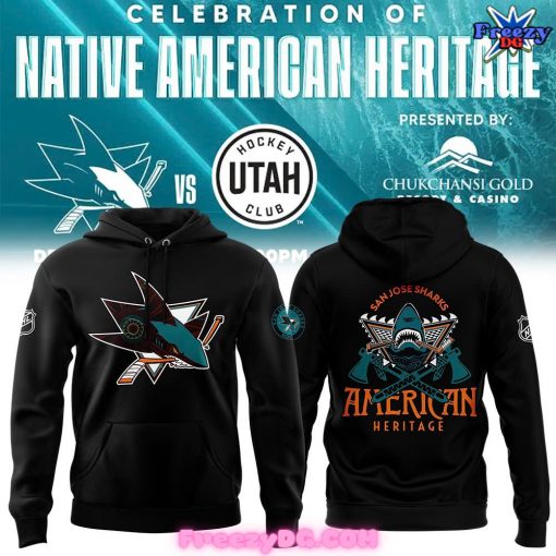 San Jose Sharks American Heritage Special Hoodie