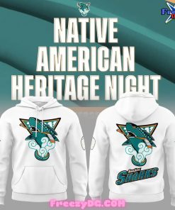 San Jose Sharks Native American Heritage Hoodie