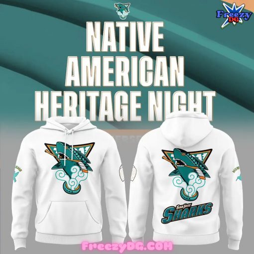 San Jose Sharks Native American Heritage Hoodie