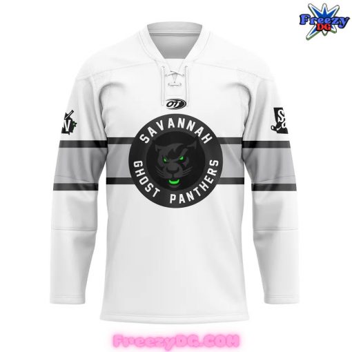 Savannah Ghost Pirates Edition White Hockey Jersey