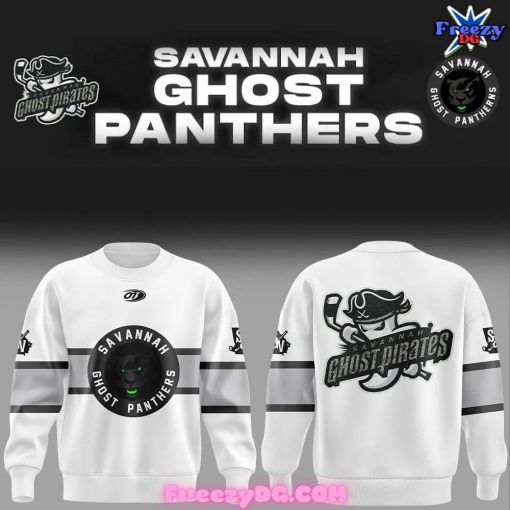 Savannah Ghost Pirates Edition White Sweatshirt