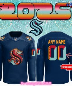 Seattle Kraken NHL Lunar New Year 2025 Hockey Jersey