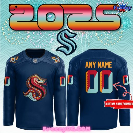 Seattle Kraken NHL Lunar New Year 2025 Hockey Jersey