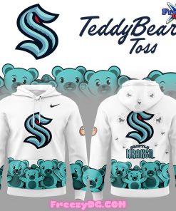 Seattle Kraken Teddy Bear Toss Hoodie