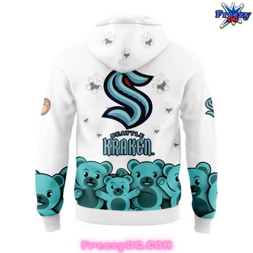 Seattle Kraken Teddy Bear Toss Hoodie