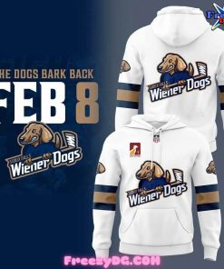 Sioux Falls Stampede x Wiener Dogs White Hoodie