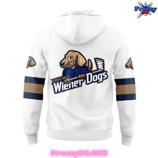 Sioux Falls Stampede x Wiener Dogs White Hoodie