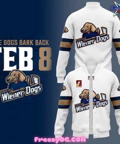 Sioux Falls Stampede x Wiener Dogs White Hockey Jersey