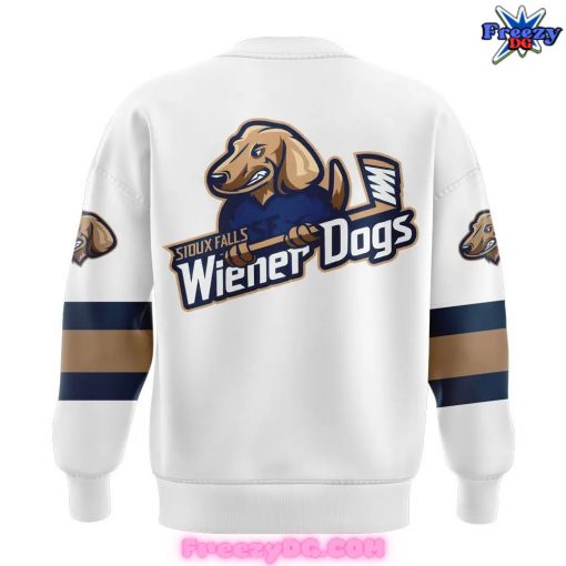 Sioux Falls Stampede x Wiener Dogs White Sweatshirt