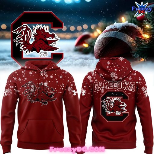 South Carolina Gamecocks Football Christmas 2024 Hoodie