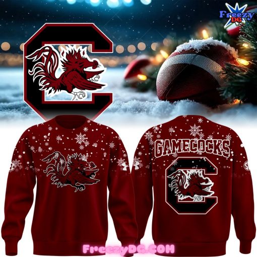 South Carolina Gamecocks Football Christmas 2024 Sweatshirt