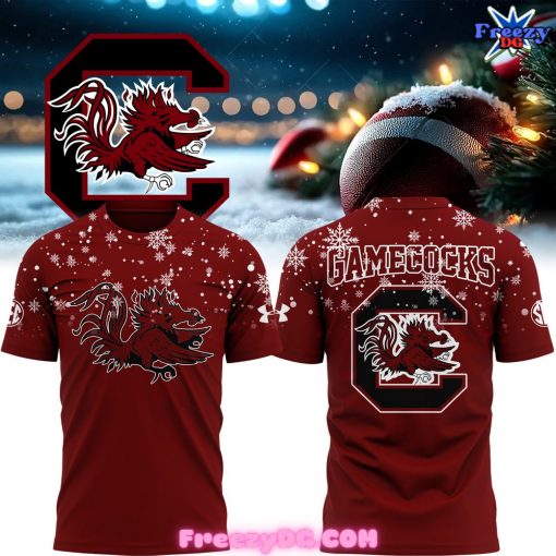 South Carolina Gamecocks Football Christmas 2024 T-Shirt