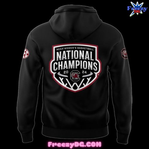 South Carolina Gamecocks Ring US Champions 2024 Black Hoodie