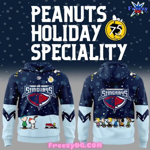 South Carolina Stingrays Peanuts Night Specialty 2024 Hoodie