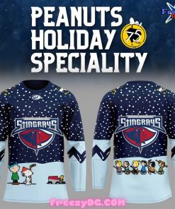 South Carolina Stingrays Peanuts Night Specialty 2024 Hoodie