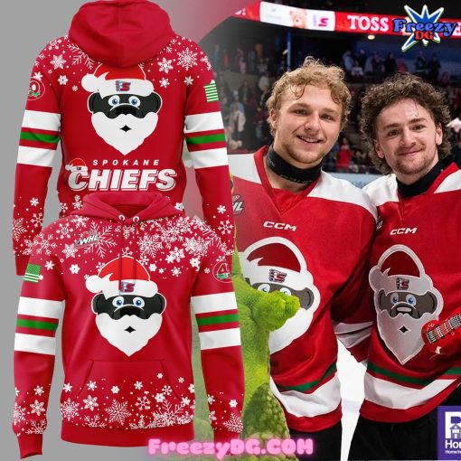 Spokane Chiefs Christmas 2024 Special Hoodie