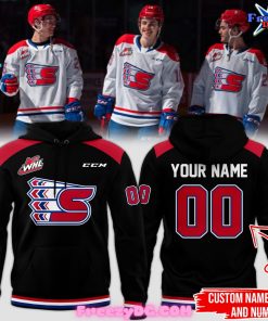 Spokane Chiefs Custom Limited Edition Black Hoodie