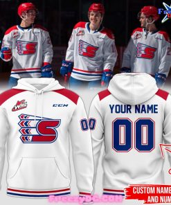 Spokane Chiefs Custom Limited Edition White Hoodie