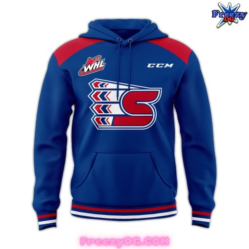 Spokane Chiefs Limited Edition Blue Hoodie