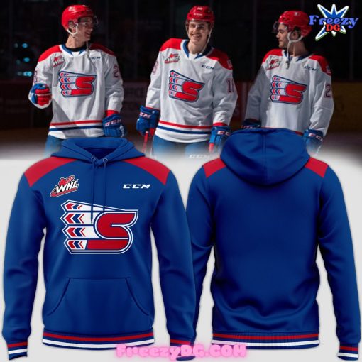 Spokane Chiefs Limited Edition Blue Hoodie