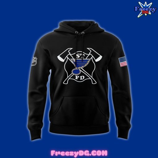 St. Louis Blues Firefighter Appreciation Night 2024 Hoodie