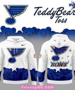 St. Louis Blues Teddy Bear Toss Hoodie