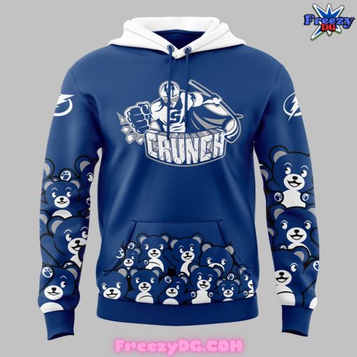 Syracuse Crunch Teddy Bear Toss Blue Hoodie