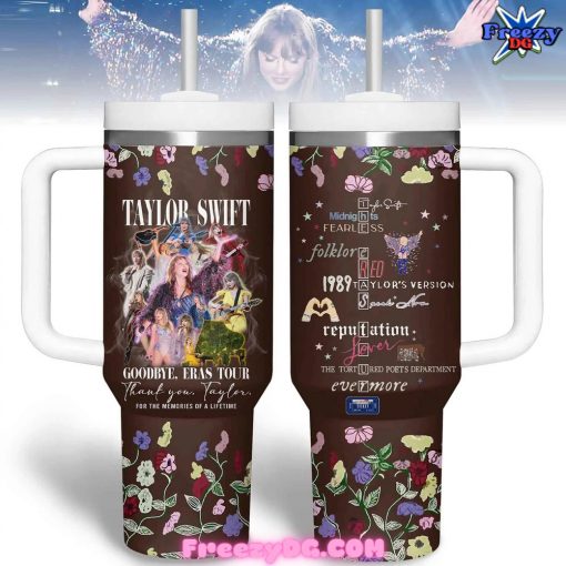 Taylor Swift Goodbye Eras Tour Stanley Tumbler Cup