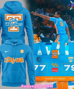 Tennessee Lady Volunteers Basketball 2024 Blue Hoodie