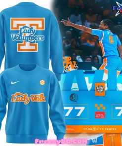 Tennessee Lady Volunteers Basketball 2024 Blue Sweatshirt