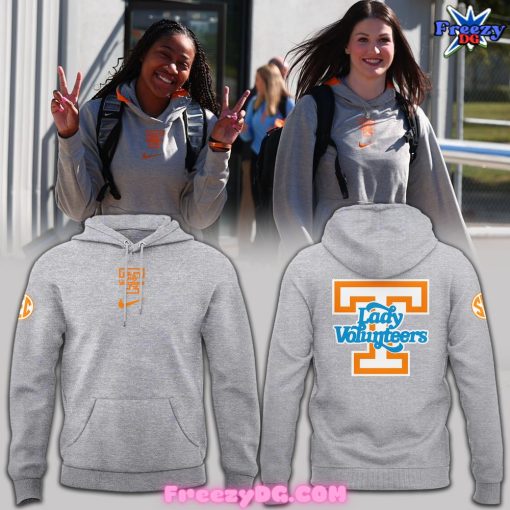 Tennessee Lady Volunteers Basketball 2024 Grey Hoodie