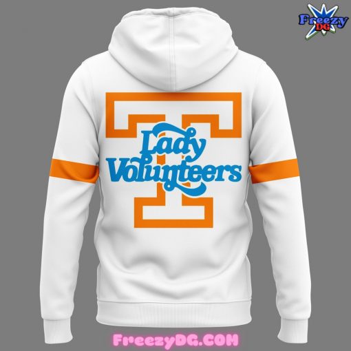 Tennessee Lady Volunteers Basketball 2024 White Hoodie