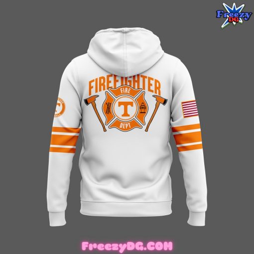 Tennessee Volunteers Firefighter Appreciation White Hoodie