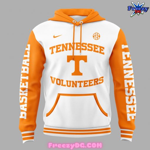 Tennessee Volunteers Men’s Basketball 2024 White Hoodie